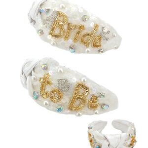 "BRIDE TO BE" Headband